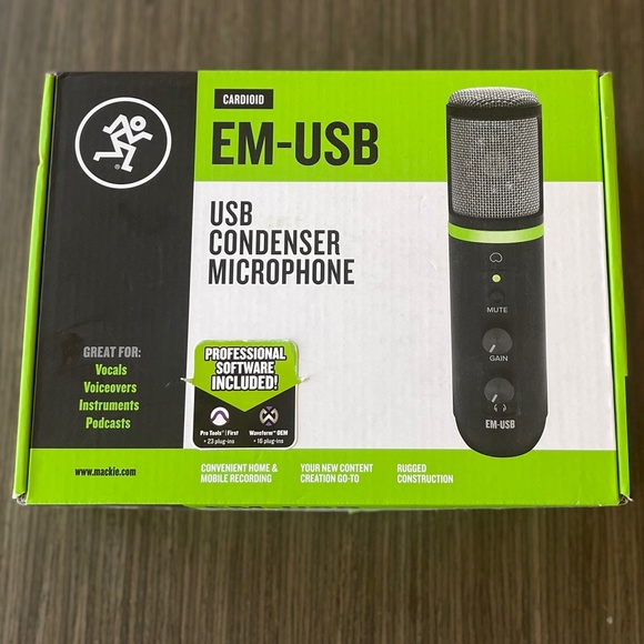 NIB USB Condenser Microphone
